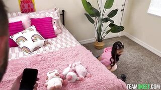 ExxxtraSmall - Sona Bella - Tiny Pillow Humper Finally Tries a Real Cock
