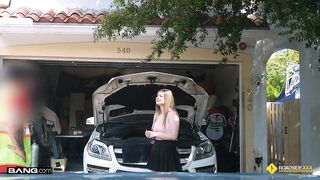 Bang - Harlow West - Fucks Up Daddy's Car So She Trades Pussy To Get It Fixed