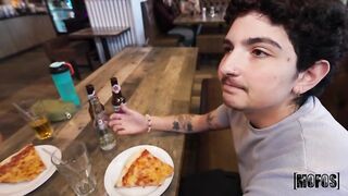 HesGotRizz - Alexa Grey And Angelica Amore - Pizza And Pussy