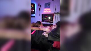 OnlyFans - Carter Cameron - Fucks BBC In Bondage And Gets Creampied