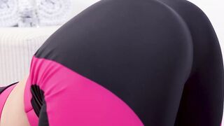 Workout Gets Melissa Stratton's Pussy Warmed Up For Cock