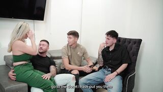 My husband finds out that I am unfaithful and proposes to have an orgy with his brother & his friend