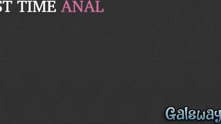 Teens first lesbian experience during sleepover party