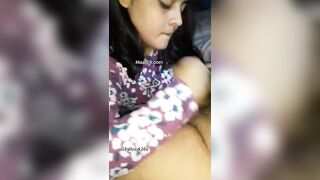Cute Bengali Girlfriend Sucking Boyfriend's Cock Till He Cums