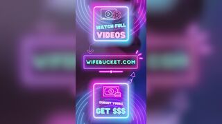 Homemade Porn by Wifebucket - Playful blonde mature wifey in sexy lingerie masturbating