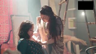 Horny Indian Maid Turned On By Lesbian Affair - Indian Web Series