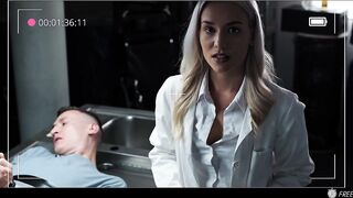 Beautiful Blonde Doctor Gets Used and Begs For Cock - Freeze Time Stop Sex Creampie