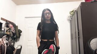 SHE COMES TO COLLECT MY RENT AND LEAVES FULL OF MILK