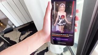 A H0t Maid Got Her Ass Fucked Hard And Cum In Her Mouth