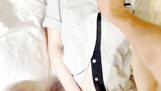 Creampie Sex with teenage McDonalds casher