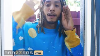 BRAZZERS - Naughty Girls Venus Vixen & Eva Nyx Turn Their Study Break Into A Steamy College 3some