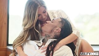 Milfy - Silvia Saige - Cock-Thirsty MILF Takes Care Of Young Studs BBC