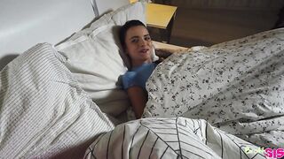 BrattySis - Ohana Petite And Zazie Skymm - Stepsis Has A Sleepover