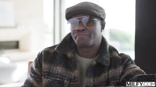 Cock-Hungry MILF Gets BBC Spit-Roasted