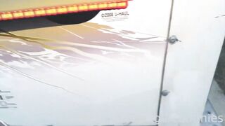 Lana Smalls- Helping The Tiny Babe Moving Boxes