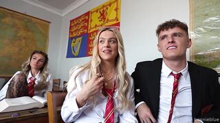 NEW Bonnie Blue, Classroom Gang Bang Orgy