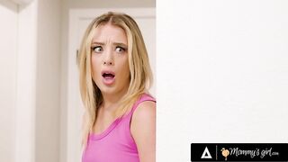 MOMMY'S GIRL - Busty Cam MILF Dee Williams Is Caught In The Act By Shook Stepdaughter Ashlyn Angel