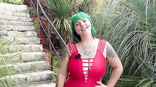 20-Year-Old Lilith Loves Letting Go With Two Cocks!