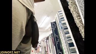 BBC Dick Flashing White Milf