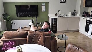 Creampie my Stepmom as she has phone sex with my step Dad