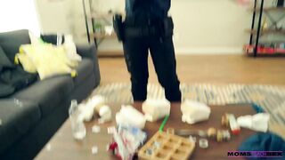 My Step Mom Is A Cop (Britney Amber) - MomsTeachSex