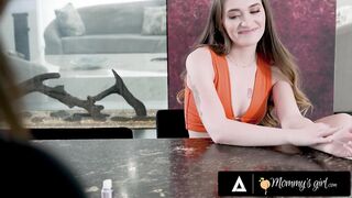 MOMMY'S GIRL Upset Cute Brunette Convinces Her Stacked Ex Stepmom To Rekindle Their Steamy Affair - Sera Ryder