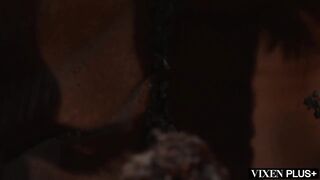 VIXENPLUS Gorgeous Beauty Angie Faith Devours Hard Cock
