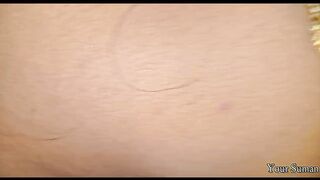 Indian hot bhabhi cleaning the house in hot saree