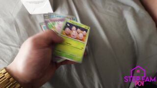 My Step Sis Wants To Rip Pokemon Cards - Vanessa Marie