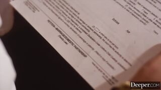 Deeper. Cheating Natalia gets DPed by hubby & lover