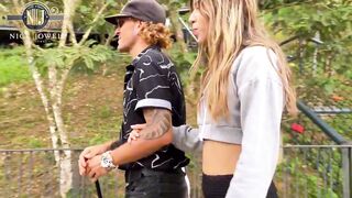 Blind man, Whore stepsisters! Sofia & Molly Smith!