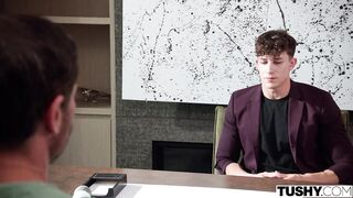 Kazumi Squirts Busty Beauty Gets DPed - Tushy