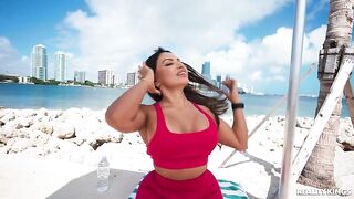 CumFiesta - Brandy Salazar - Jogging Then The Cum Fiesta