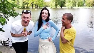 Fat Ass Freedom Lover Briseida Myers Fucked In Public Park & Double Penetrated