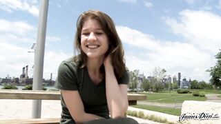 JamesDeen - HOTEL ROOM ROUGH DOGGYSTYLE SEX WITH BRUNETTE AMATEUR LUNA BAST