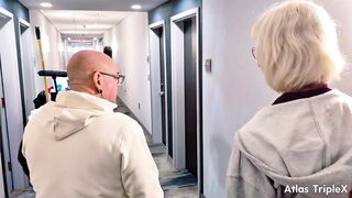 GILF Squirts and Gets Creampied