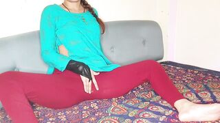 Cutie indian stepsister let her younger stepbrother ruined her tight pussy.