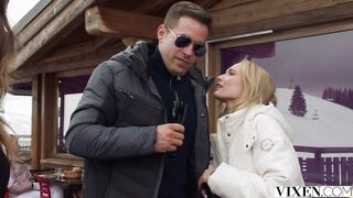 Insatiable Hope Has Passionate Threesome With Kelly And Her BF - Hope Heaven, Kelly Collins