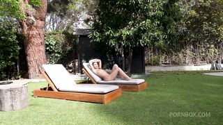 Lily Phillips - My Hot British Step Sis Only Sunbathes Naked And Loves Outdoor Sex