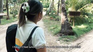 I met a girl on the way to the beach and she led me to experience something I didn't expect.